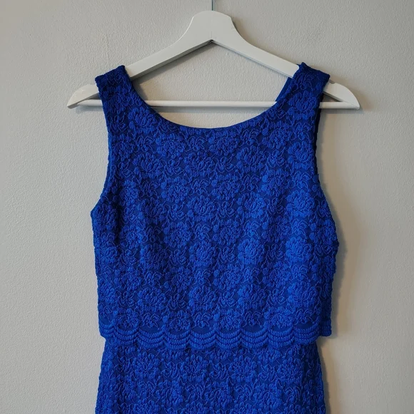 Royal Blue Fancy Dress by Jolie - size XS/S - Picture 3 of 7